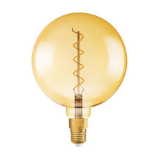 Светодиодная лампа OSRAM Vintage 1906 DIM Globe Filament G200 4W 300Lm 2000K 230V E27 Прозрачный (Gold) (4058075269729)