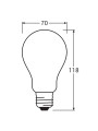 Светодиодная лампа OSRAM LED Classic Performance A70 17W 2452Lm 4000K 230V E27 Матовый (Frosted) (4058075305038), 100024090