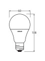 Світлодіодна лампа OSRAM LED Classic Performance DIM A60 9W 806Lm 2700K 230V E27 Матовий (Frosted) (4058075430891) , 100020816
