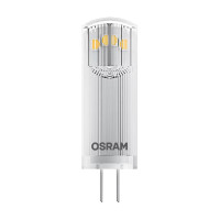 Светодиодная лампа OSRAM LED PIN Capsule 1,8W 200Lm 2700K AC/DC 12V G4 Прозрачный (Clear) (4058075431966)