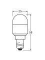 Светодиодная лампа OSRAM LED Special T26 2,3W 200Lm 2700K 230V E14 Матовый (Frosted) (4058075432758), 100022330