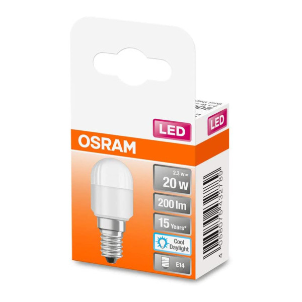 Светодиодная лампа OSRAM LED Special T26 2,3W 200Lm 6500K 230V E14 Матовый (Frosted) (4058075432789), 100022512