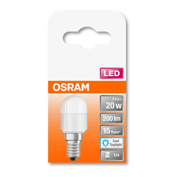 Светодиодная лампа OSRAM LED Special T26 2,3W 200Lm 6500K 230V E14 Матовый (Frosted) (4058075432789), 100022512