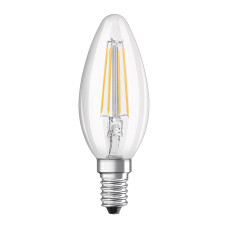Светодиодная лампа OSRAM LED Classic Performance Filament B35 4W 470Lm 2700K 230V E14 Прозрачный (Clear) (4058075438637)