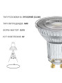 Светодиодная лампа OSRAM LED Reflector DIM PAR16 4,5W 350Lm 4000K 230V GU10 Рефлектор (4058075798120), 100024115