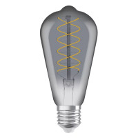 Світлодіодна лампа OSRAM Vintage 1906 Edison Filament ST64 7,8W 360Lm 1800K 230V E27 Smoke (4099854090981)