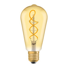Світлодіодна лампа OSRAM LED EDISON Vintage 1906 GOLD Filament 4W 250Lm 2000K 230V E27 Gold (4099854091292)