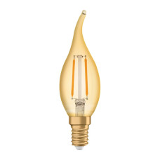 Светодиодная лампа OSRAM Vintage 1906 Classic Filament BA35 2,5W 220Lm 2400K 230V E14 Прозрачный (Gold) (4099854091537)