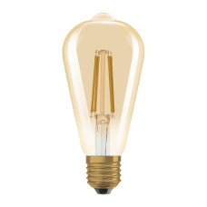 Светодиодная лампа OSRAM Vintage 1906 Edison Filament ST64 7,2W 806Lm 2400K 230V E27 Прозрачный (Gold) (4099854137822)