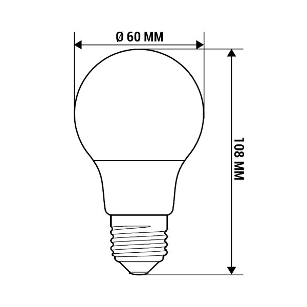 Светодиодная лампа PHILIPS ESS LEDBulb 11W E27 1250Lm 865 A60 1CT/12 RCA (929002299887), 100015429