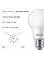 Світлодіодна лампа PHILIPS Ecohome LED Bulb A60 9W 720Lm 6500K 220V E27 Frosted (929002299117) , 100023447