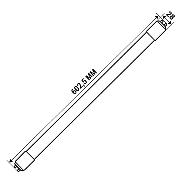 Светодиодная лампа PHILIPS Ledtube DE 9W G13 765 T8 RCA (929003147337), 100023697