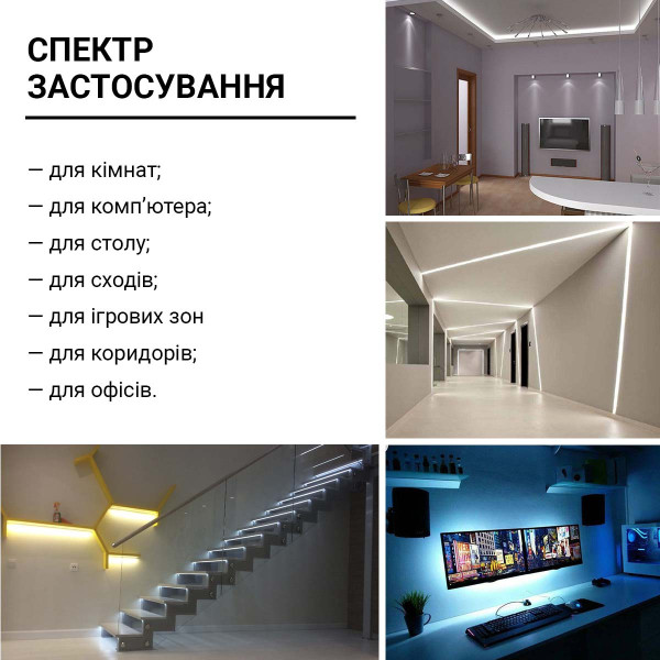 Светодиодная лента BIOM Professional 120-2835-12V-IP20 9W 1050Lm 7500-8000К 5м (BPS-G3-12-4-2835-120-CW), 100021039