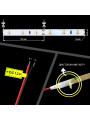 Світлодіодна стрічка Mi-light 2835-60 3000K 12V, негерметична (MI-LED-S60WW1220) , 100014197