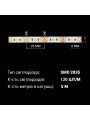 Світлодіодна стрічка OEM ST 2835-120-12V-IP20 17W 1500Lm 2800-7500K 5м (ST-12-2835-120-DCCT-20) , 100022693