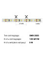 Світлодіодна стрічка OEM ST 2835-120-12V-IP65 9W 560Lm Green 5м (ST-12-2835-120-G-65) , 100016867