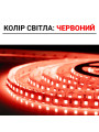 Світлодіодна стрічка OEM ST 2835-120-12V-IP20 9W 810Lm Red 5м (ST-12-2835-120-R-20) , 100014483
