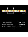 Світлодіодна стрічка OEM ST 2835-120-12V-IP65 9W 900Lm 2800-3200К 5м (ST-12-2835-120-WW-65) , 100014486