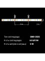 Светодиодная лента OEM ST 60-2835-12V-IP65 4,8W 450Lm 2800-3200К 5м (ST-12-2835-60-WW), 100014477