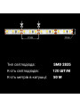 Світлодіодна стрічка OEM ST 2835-120-12V-IP20 9W 915Lm 2800-3200K 50м (ST-50-12-2835-120-WW-20) , 100022568